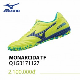 Giày bóng đá Monarcida FS TF xanh nõn chuối